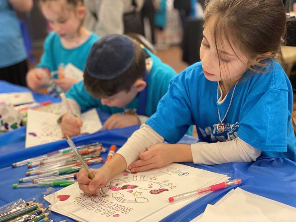 Kids coloring Super Sunday 2024